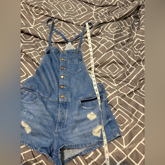 ZARA Denim VINTAGE Collection Medium romper, overall light blue - Picture 5 of 13